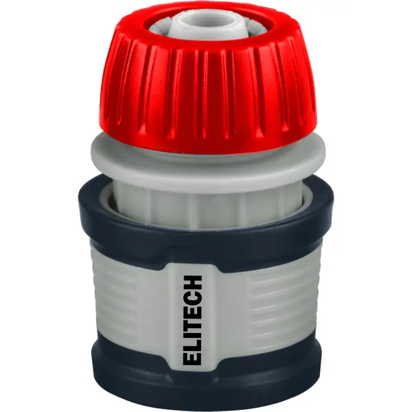 Коннектор для шланга с автостопом Elitech HF012WS 3/4"