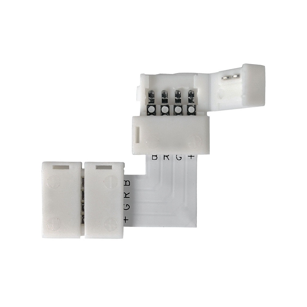 Коннектор для светодиодной ленты RGB Elektrostandard LED 3L 12/24 В IP20 угловой (5 шт.) (a039078)
