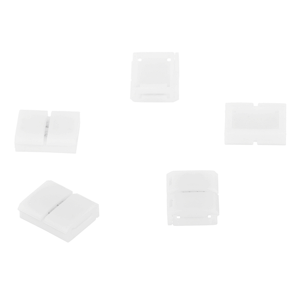 Коннектор для светодиодной ленты SMD 3528 Navigator NLSC-8mm-PC-PC 12 В IP20 (5 шт.) (71483)