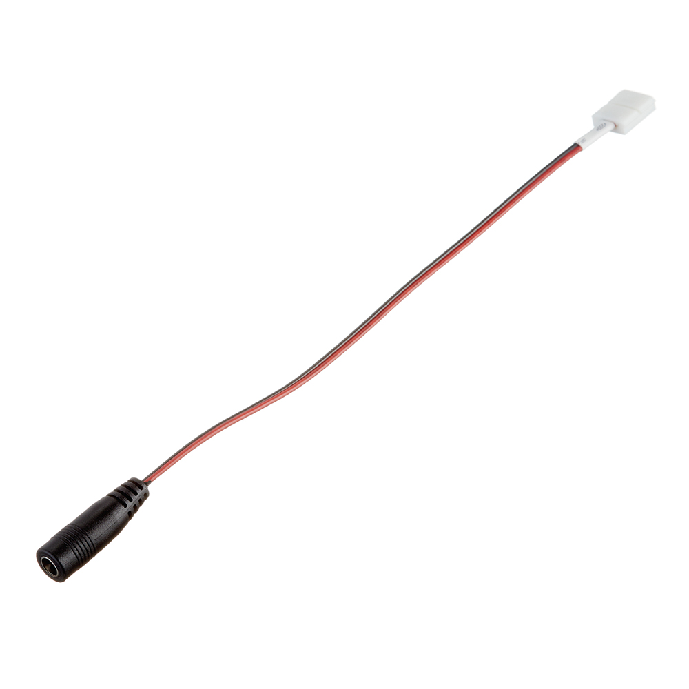 Коннектор для светодиодной ленты SMD 3528 Navigator NLSC-8mm-JACKF5.5-W-PC 12 В IP20 (5 шт.) (71480)