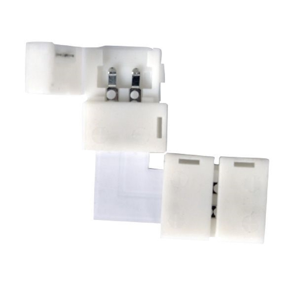 Коннектор для светодиодной ленты SMD 3528/2835 Elektrostandard LED 1L 12/24 В IP20 угловой (10 шт.) (a035991)