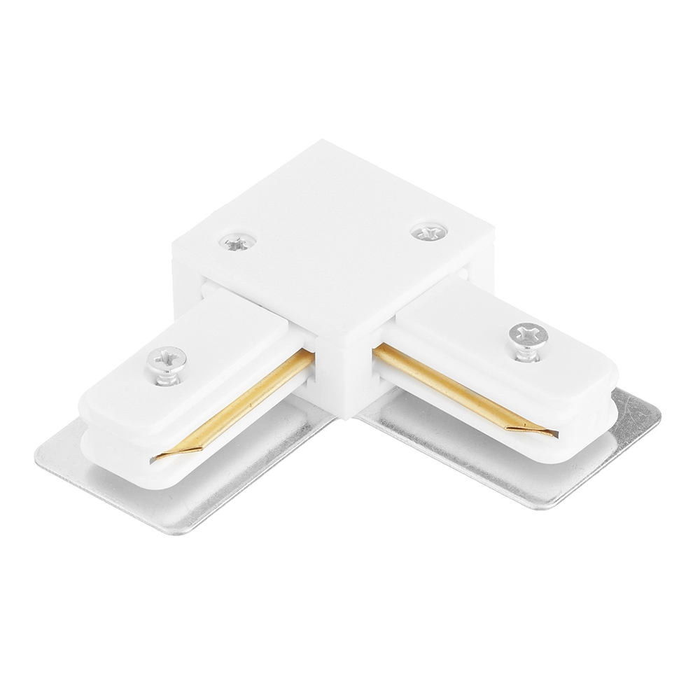 Коннектор для трековых систем угловой Arte Lamp Track белый (A120233L)