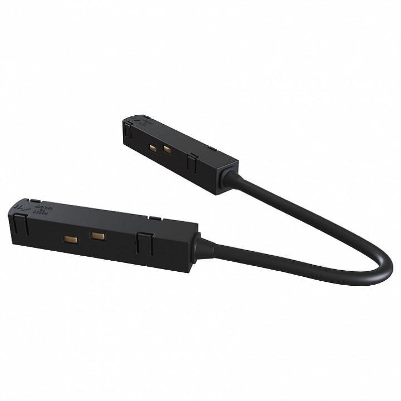 Коннектор гибкий Maytoni Magnetic track system Accessories for tracks TRA004CPC-22B цвет арматуры Черный
