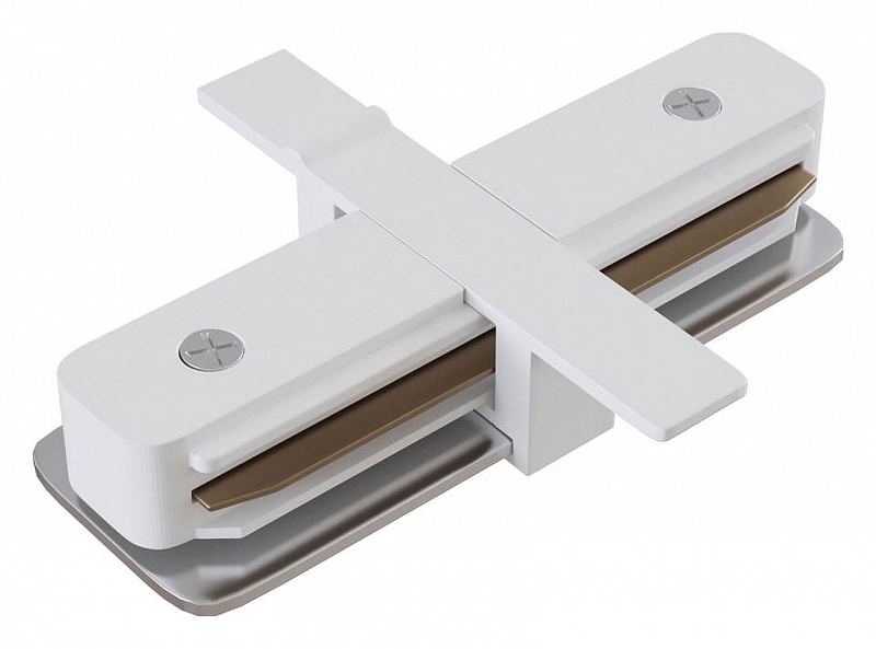 Коннектор прямой Maytoni Single phase track system Accessories for tracks TRA002C-11W цвет арматуры Белый