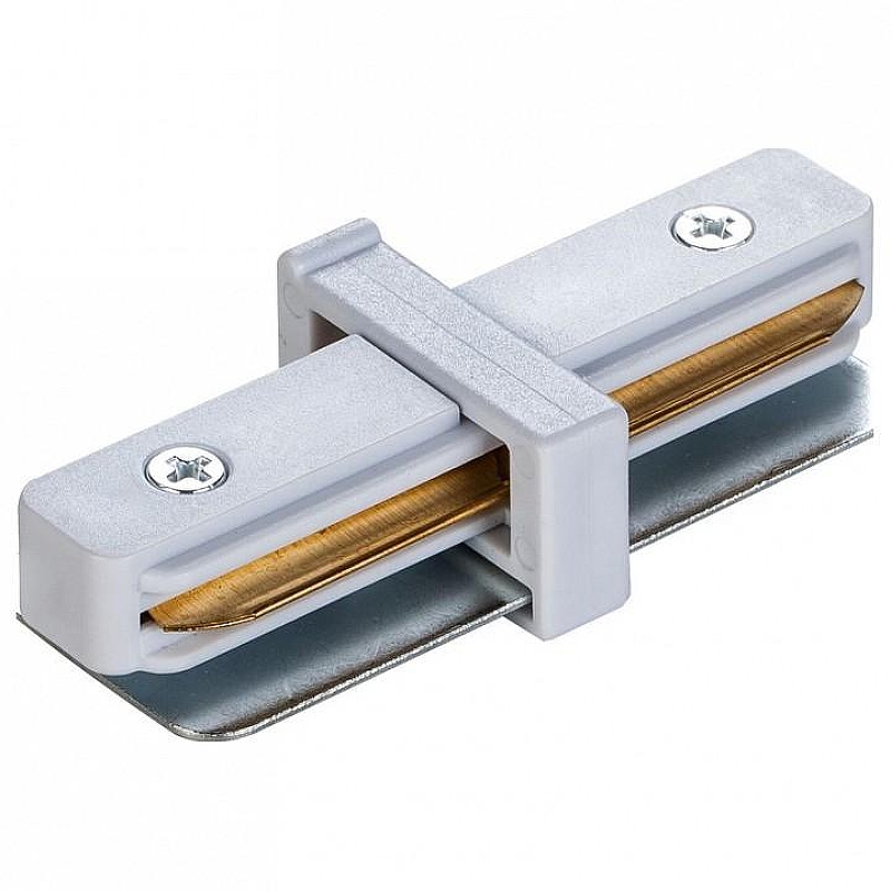 Коннектор прямой Maytoni Single phase track system Accessories for tracks TRA001C-11W цвет арматуры Белый