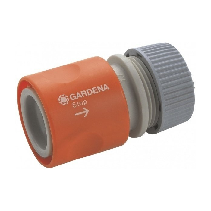 Коннектор с автостопом Gardena с резьбой 1/2"