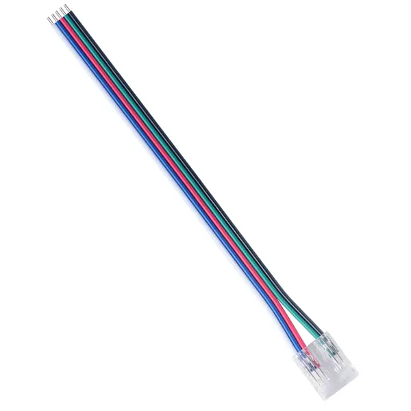 Коннектор соединительный для RGBW светодиодной ленты Apeyron Electrics 12-24 В 12 мм IP20 5pin