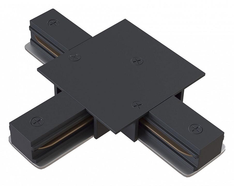 Коннектор T-образный Maytoni Single phase track system Accessories for tracks TRA002CT-11B цвет арматуры Белый