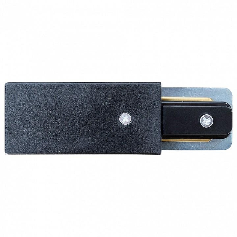 Коннектор-токопровод Artelamp Track Accessories A160206 цвет арматуры Черный