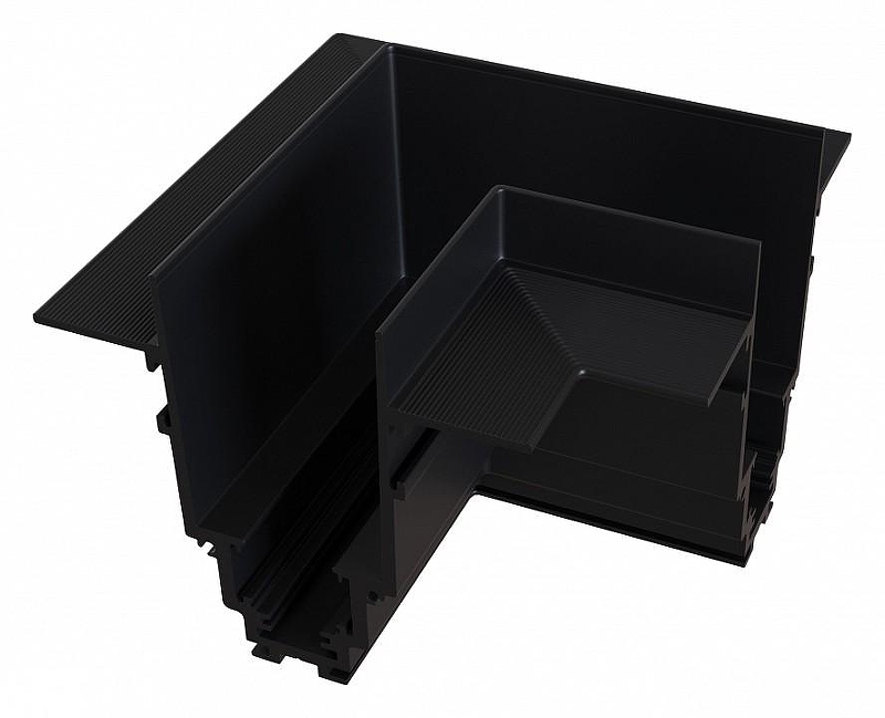 Коннектор угловой Maytoni Magnetic track system Gravity Accessories for tracks Gravity TRX010CL-22B цвет арматуры Черный