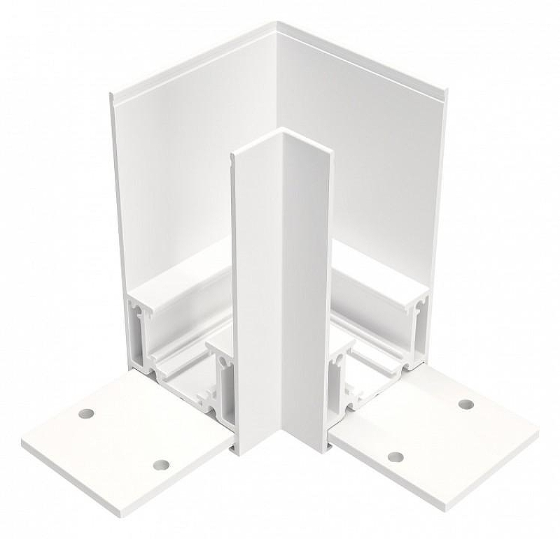 Коннектор угловой Maytoni Magnetic track system Gravity Accessories for tracks Gravity TRX010CL-21W цвет арматуры Белый