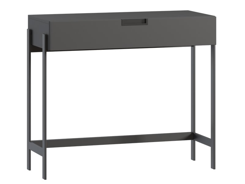Консоль Лигес 93x40 Графитовый/Черный