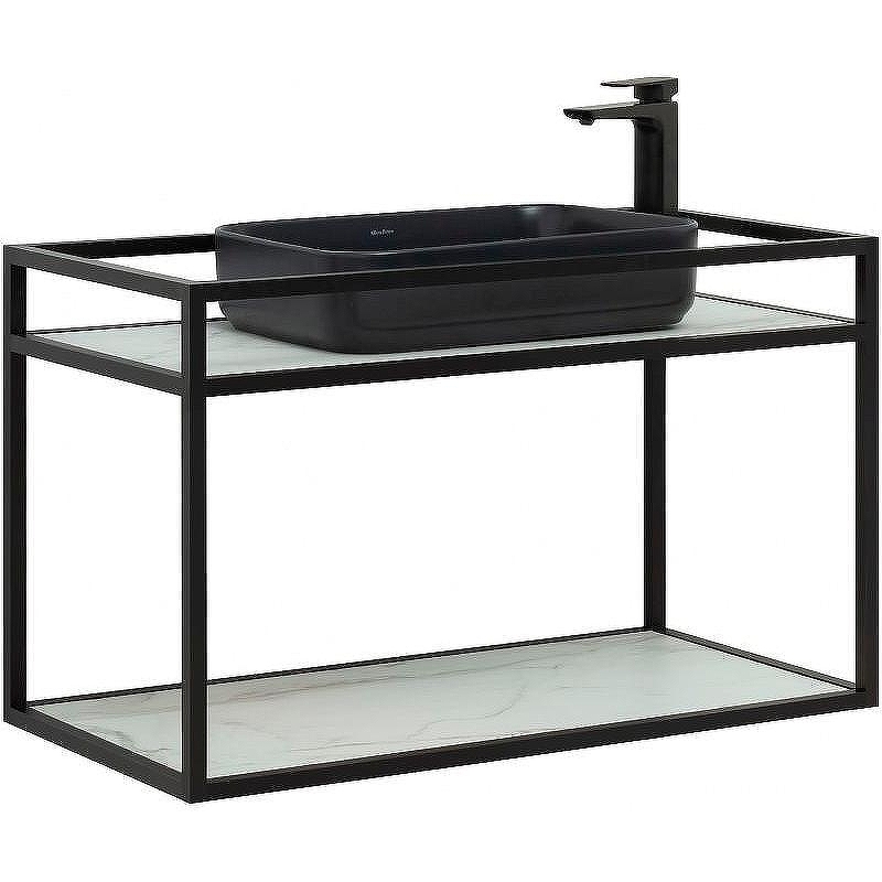 Консоль под раковину Allen Brau Liberty 90 1.33003.BB Черный браш