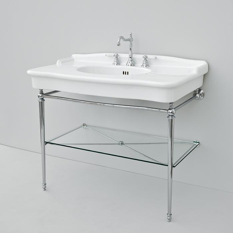 Консоль под раковину Artceram Hermitage 112 HEA01771 цвет Хром