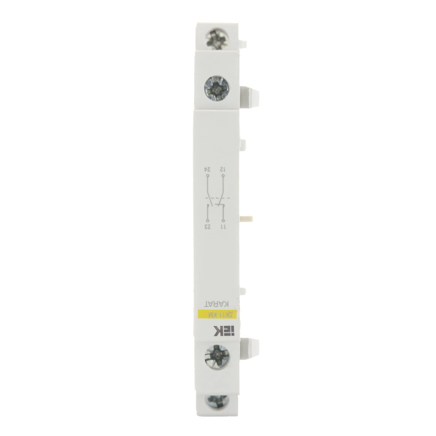 Контакт дополнительный для КМ справа IEK Karat ДК11-КМ 230 В (MKK00D-DK-11)
