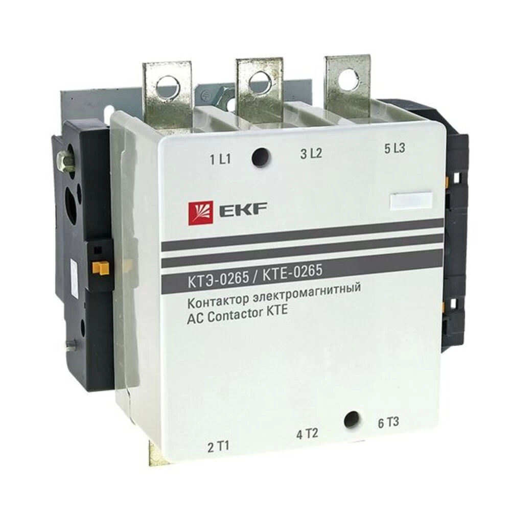 Контактор EKF PROxima КТЭ 230 В 265 А тип AC 1НО (ctr-b-265)