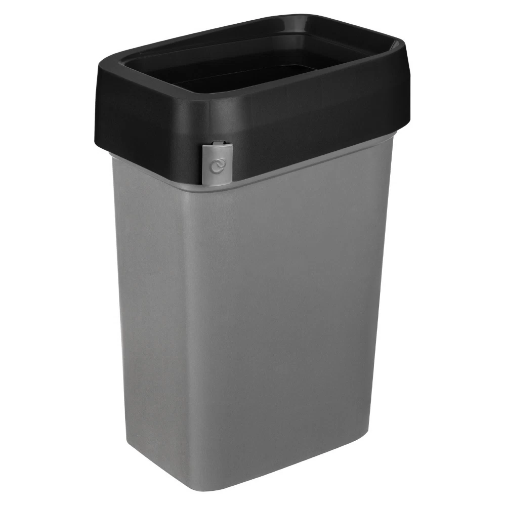 Контейнер для мусора Econova Smart Bin Pro 50 л пластик серый