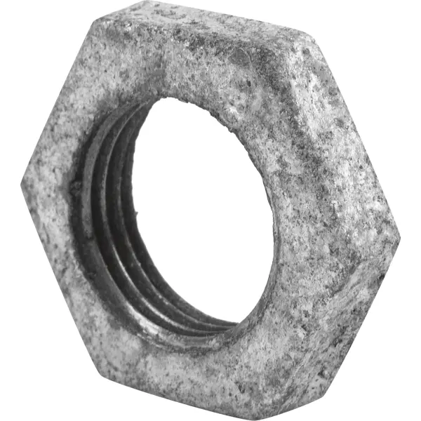 Контргайка 1/2" ВР мм оцинкованный чугун