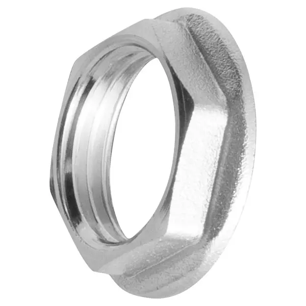 Контргайка с ребордой MPF 1/2" ВР мм латунь ИС.070626
