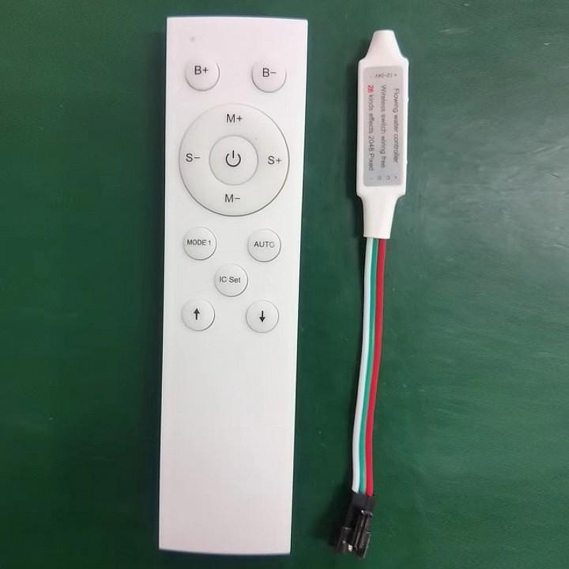 Контроллер-диммер и регулятор ЦТ с пультом ДУ LEDS POWER 7434 13 мм х 59 мм х 6 мм