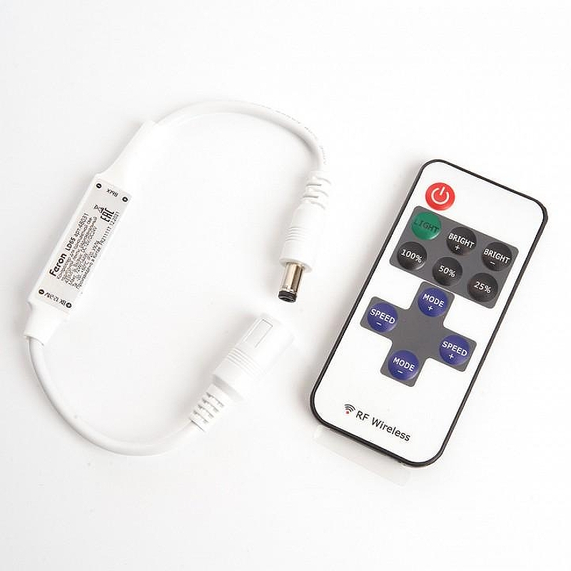 Контроллер-диммер с пультом ДУ Feron LD65 48031 IP 20