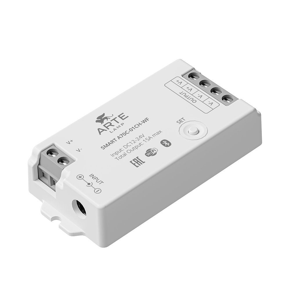 Контроллер для светодиодной ленты Arte Lamp Smart IP20 (A70C-01CH-WF)