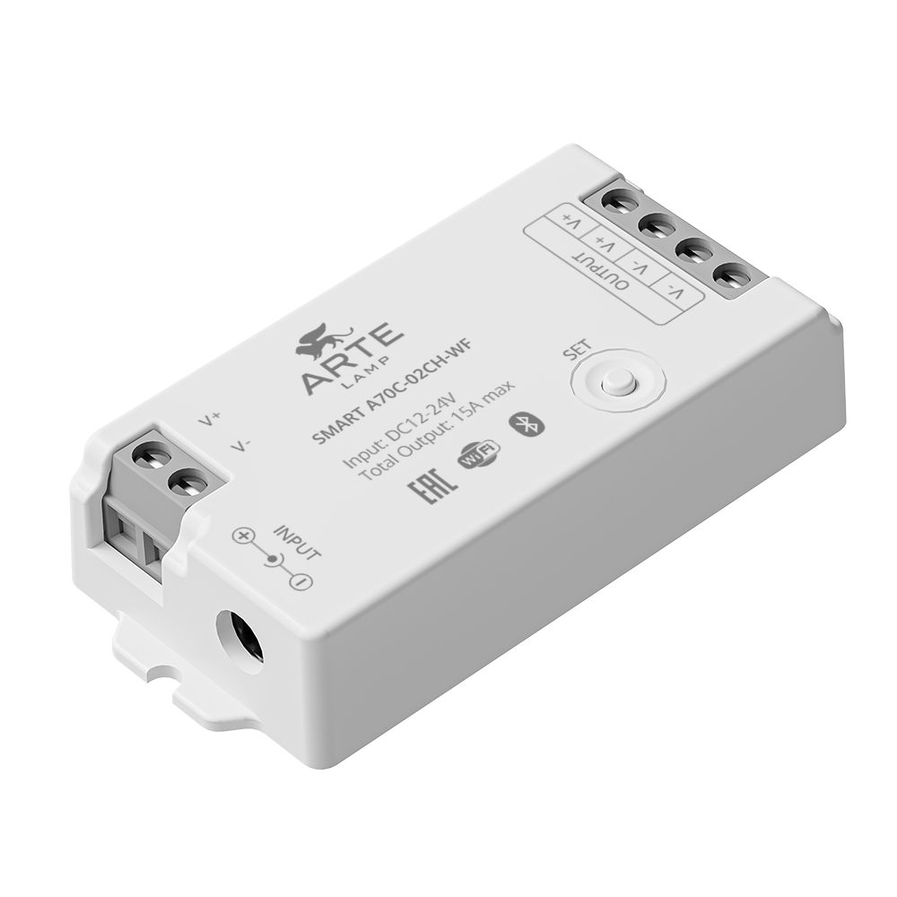 Контроллер для светодиодной ленты Arte Lamp Smart IP20 (A70C-02CH-WF)