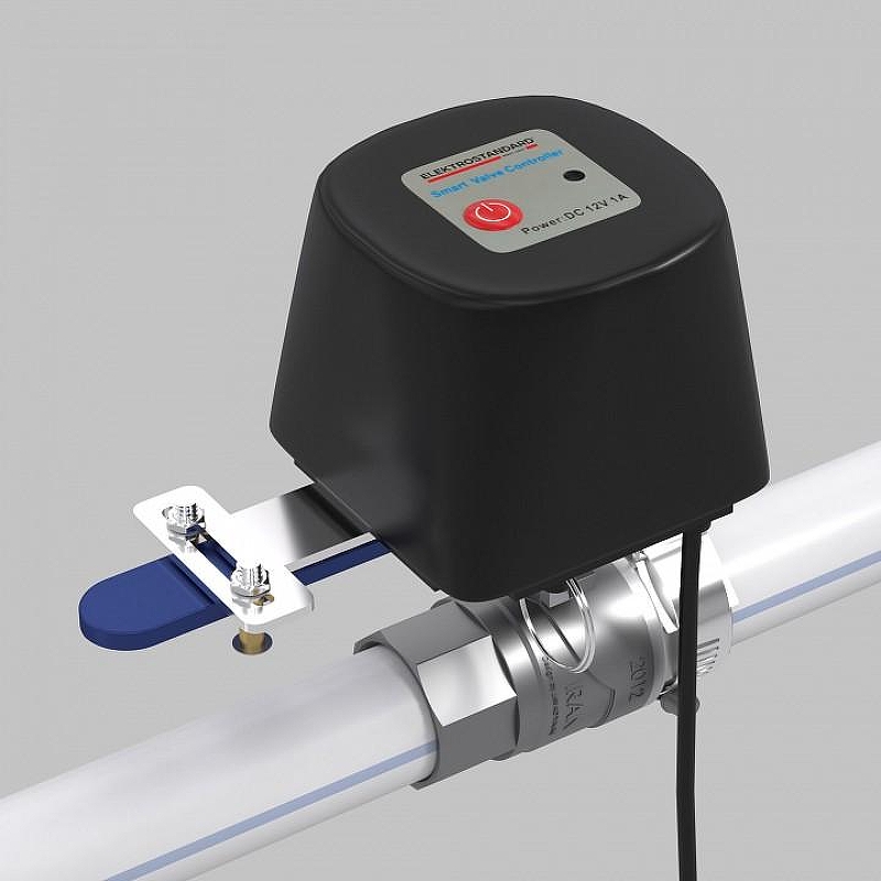 Контроллер для запорного крана Wi-Fi для смартфонов и планшетов Elektrostandard a060342 цвет Черный