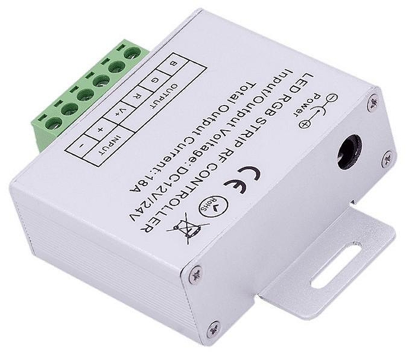 Контроллер-регулятор цвета RGB с пультом ДУ SWG RF RGB RF-RGB-S5-18A цвет Белый