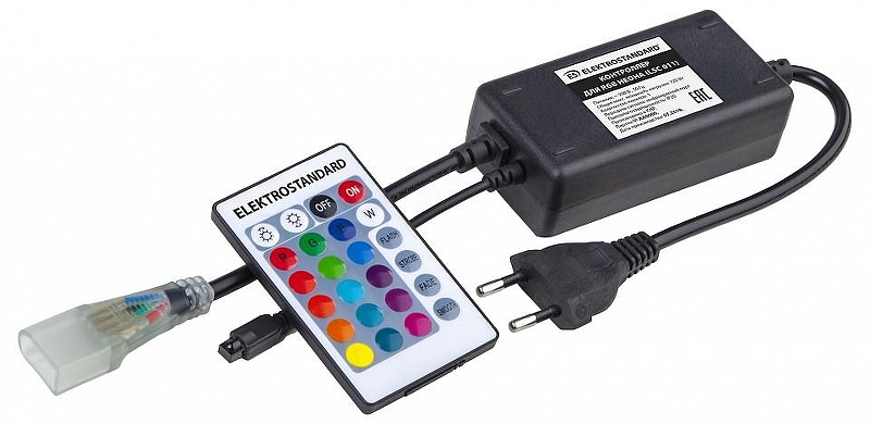 Контроллер-регулятор цвета RGBW с пультом ДУ Elektrostandard a043627 IP 20