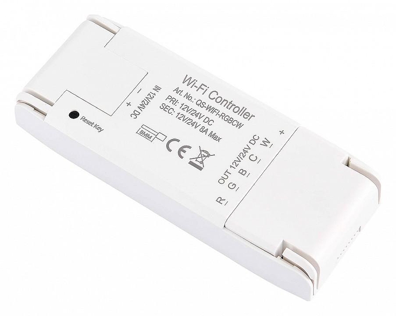 Контроллер-регулятор цвета RGBW Wi-Fi для смартфонов и планшетов ST-Luce Around ST9000.500.01RGBCW цвет Белый