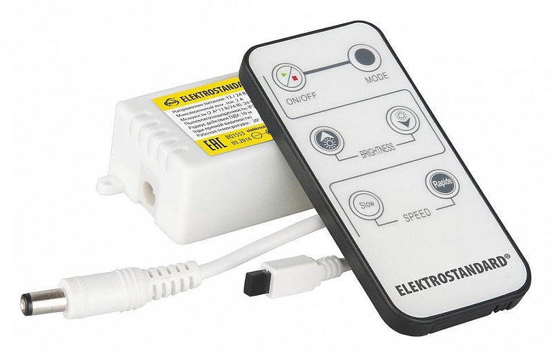 Контроллер с пультом ДУ Elektrostandard Аксессуары для светодиодных лент 12/24V a035333 цвет Белый