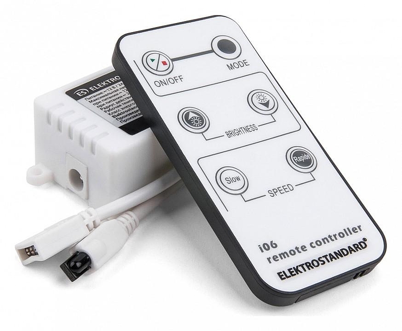 Контроллер с пультом ДУ Elektrostandard для светодиодных лент 12/24V a053676 цвет Белый