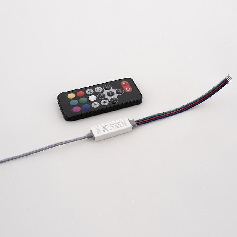 Контроллер с пультом ДУ LEDS POWER R-130 Mini RF 3740 15 мм х 50 мм х 7 мм