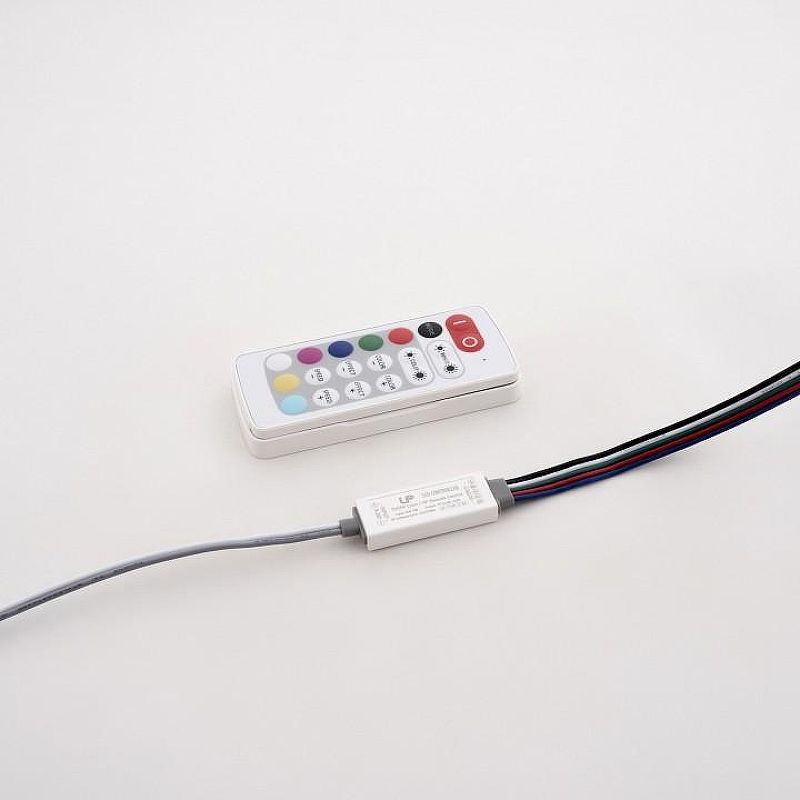 Контроллер с пультом ДУ LEDS POWER RGB+W T140 Mini 5096 15 мм х 50 мм х 7 мм