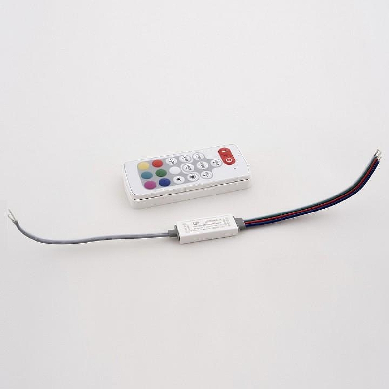 Контроллер с пультом ДУ LEDS POWER T130-S Mini RF 3719 15 мм х 50 мм х 7 мм