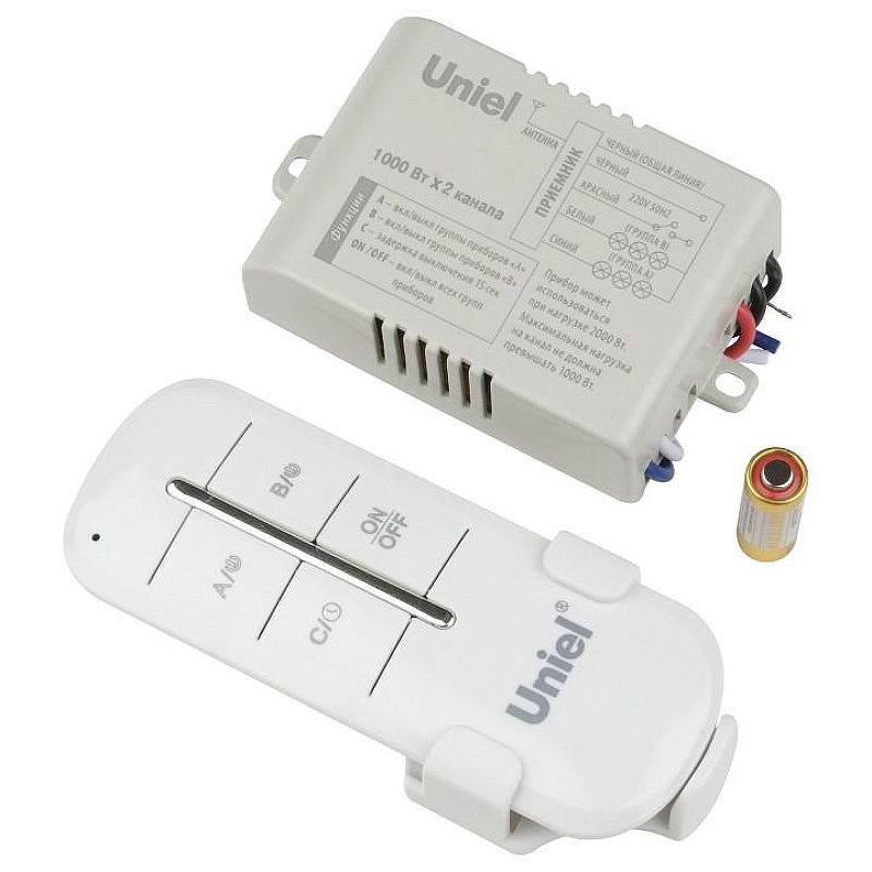 Контроллер с пультом ДУ Uniel UCH-P005 UL-00003633 цвет Белый