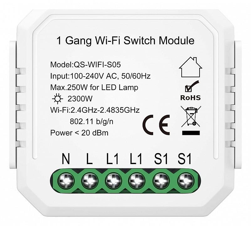 Контроллер-выключатель Wi-Fi для смартфонов и планшетов ST-Luce Around ST9000.500.01C цвет Белый