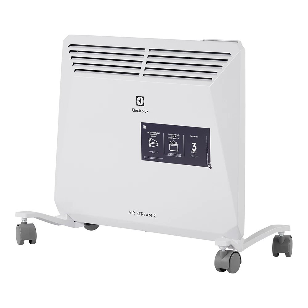 Конвектор электрический Electrolux ECH/AS2 -1000 ER электронный термостат 1000 Вт (НС-1624279)