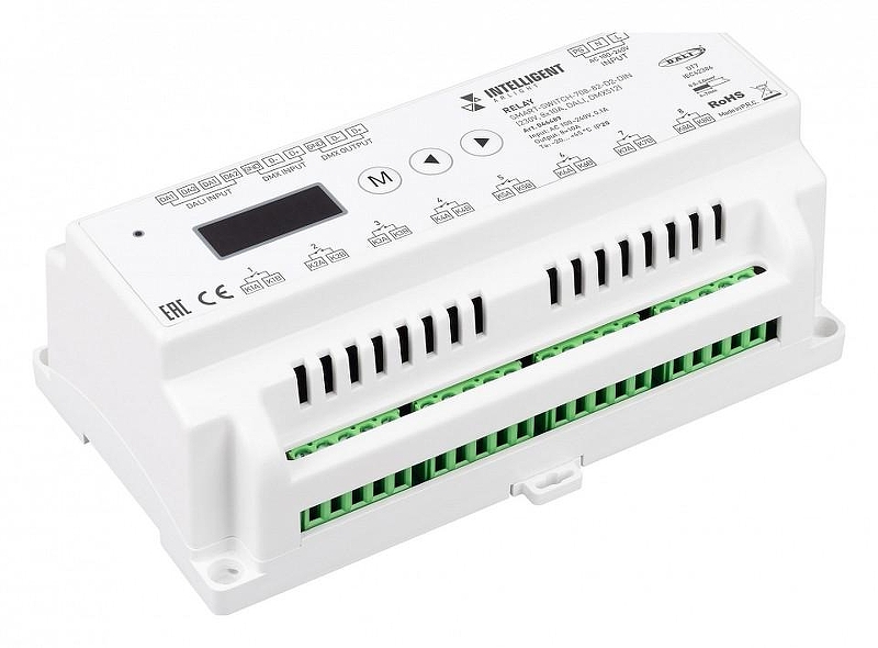 Конвертер DMX для выключателя Arlight INTELLIGENT 046489 цвет белый