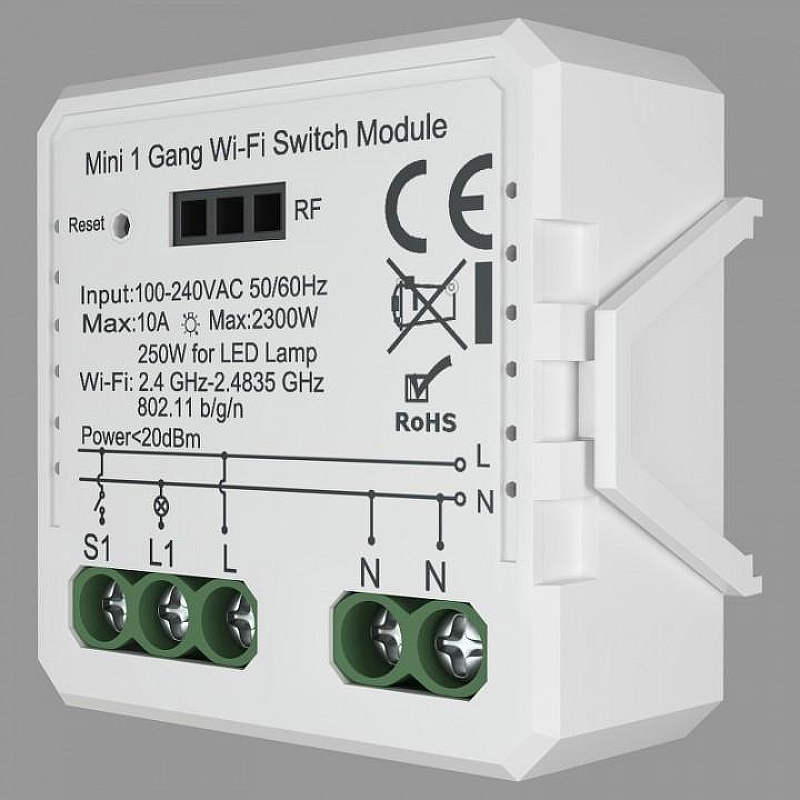 Конвертер Wi-Fi для смартфонов и планшетов Denkirs Relay RL1001-SM цвет Белый