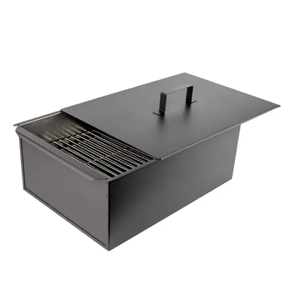Коптильня Grillkoff Универсал Плюс сталь 33x45x18 см