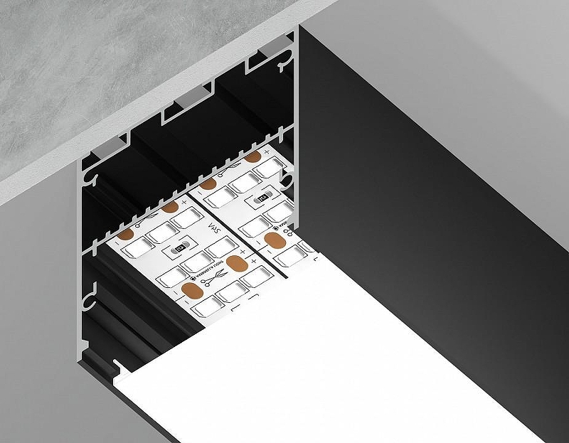 Короб накладной Ambrella Light Profile System GP GP3100BK цвет черный