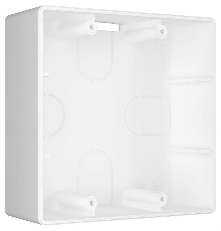 Короб накладной для розетки Werkel белый W1199201 цвет белый