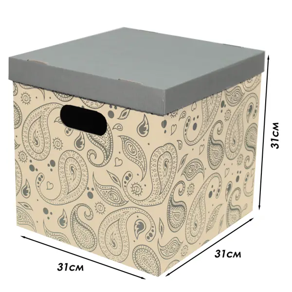 Коробка АПЕ 313G 31x31x31 см картон крафт