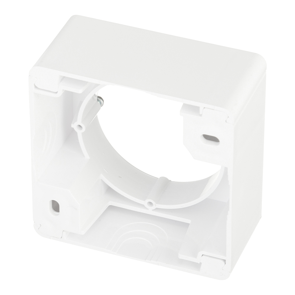 Коробка монтажная Systeme Electric Glossa белая (GSL000100)