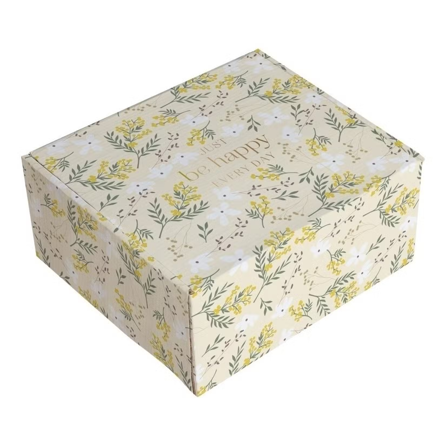 Коробка подарочная Be Smart Fleurs мимоза 23х26х12 см