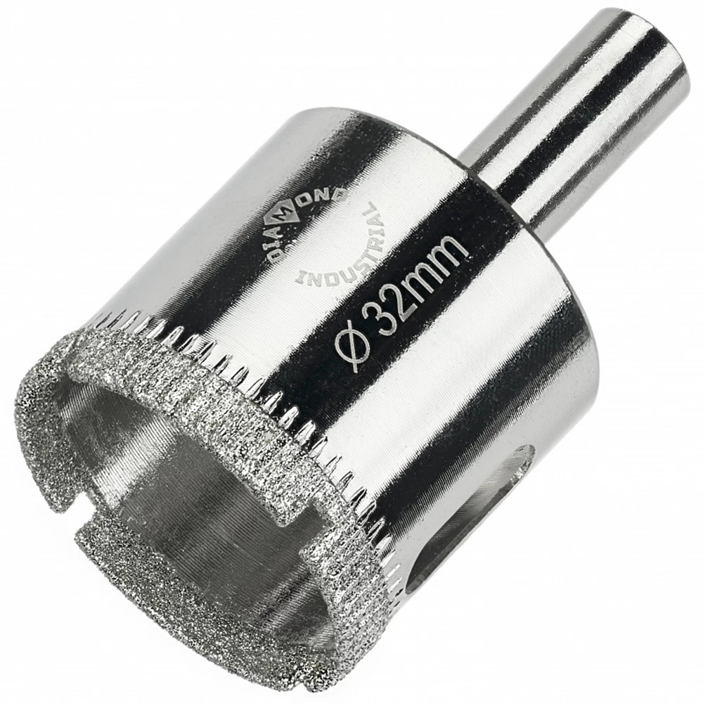Коронка алмазная Diamond Industrial (DIDCBC032) по стеклу и керамике d32 мм