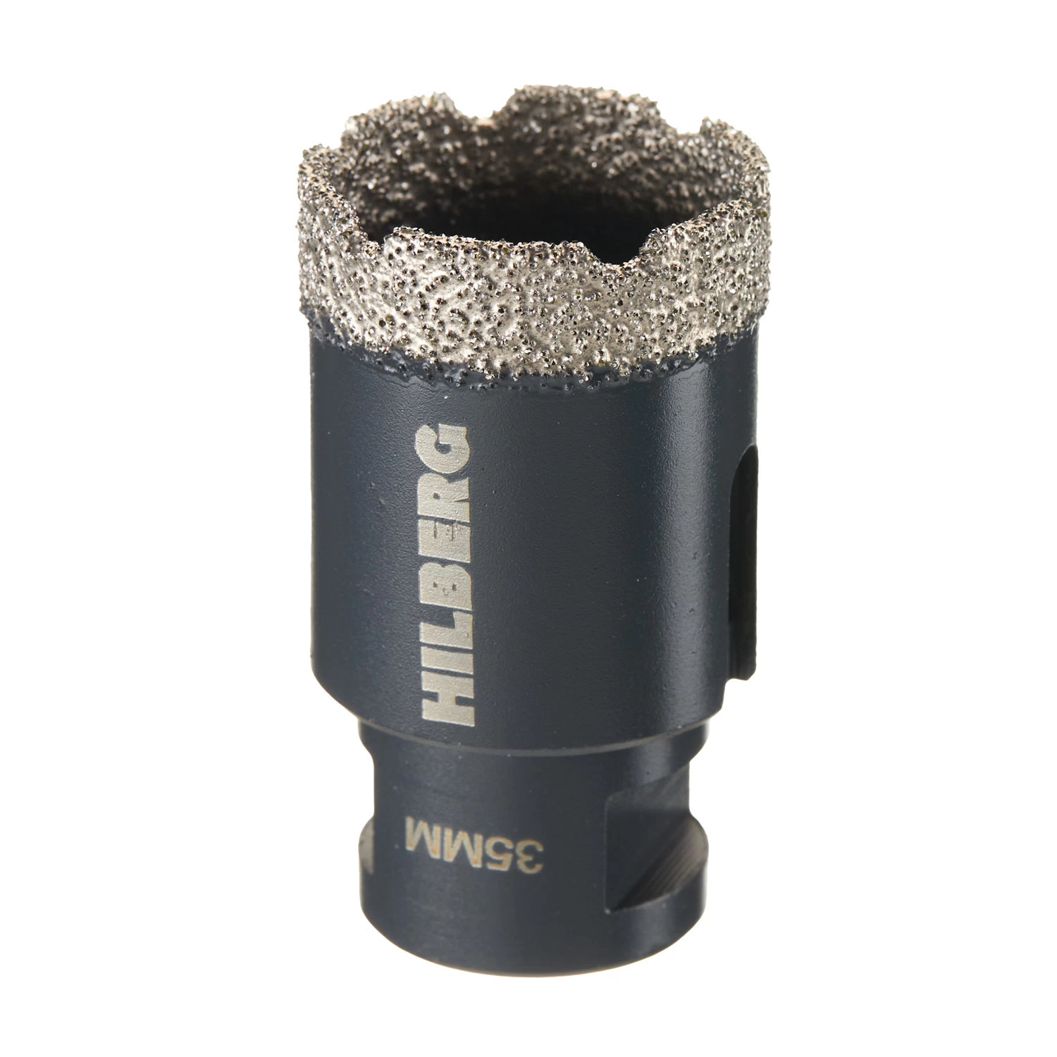 Коронка алмазная Hilberg Super Hard по керамограниту d35 мм для УШМ (HH635)