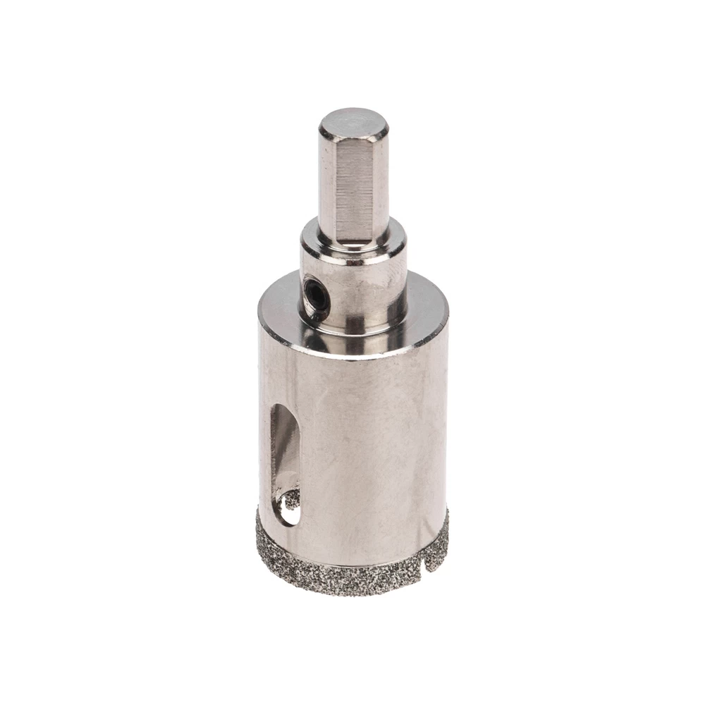 Коронка алмазная Kranz (KR-92-0009) по стеклу/керамике/керамограниту d28 мм
